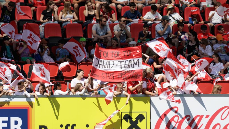 Bilder! Fan-Ansturm auf erstes ÖFB-Training der WM-Vorbereitung