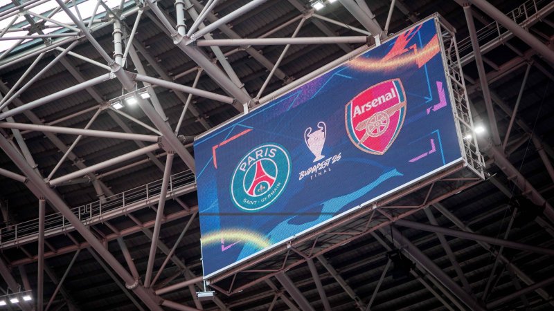 Hier siehst du das CL-Finale PSG-Arsenal live