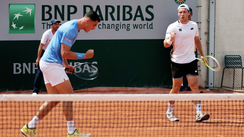Erler/Miedler erstmals im French-Open-Achtelfinale