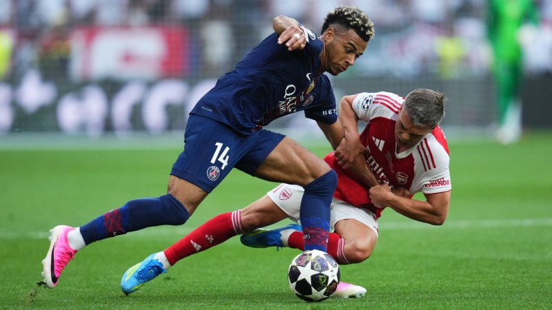 CL-Finale LIVE: PSG liegt zur Pause gegen Arsenal hinten