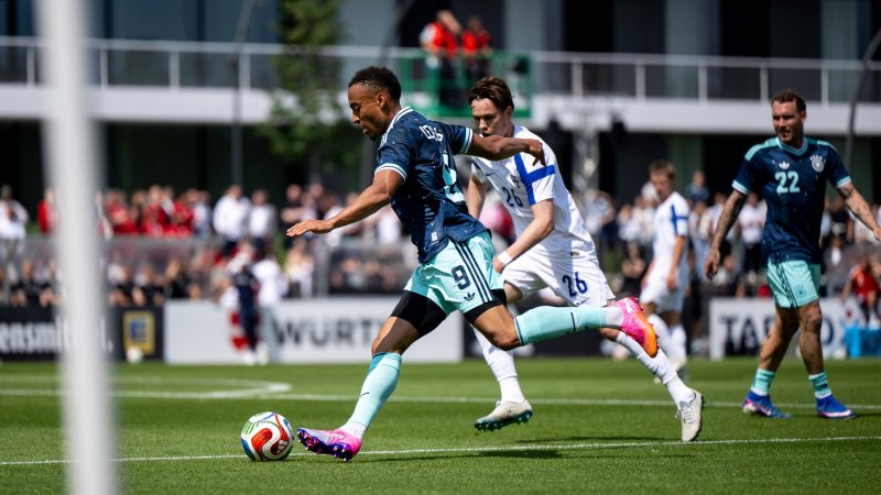Knappes Resultat im zweiten DFB-Test gegen Finnland