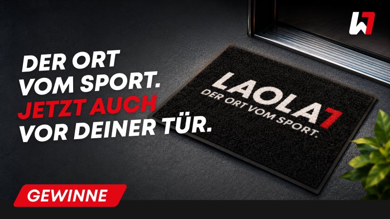GEWINNSPIEL: Die LAOLA1-Fußmatte für echte Sportfans