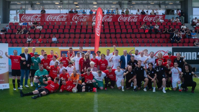Im Inklusionsderby: Rapid und Austria zeigen Verbundenheit