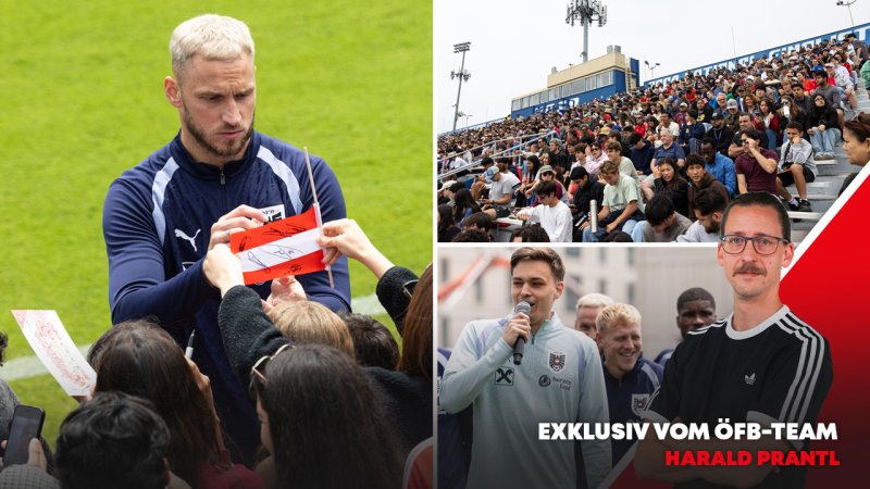 ÖFB vor 3.000 Fans: Ein mutiger Sänger und spannende Fans