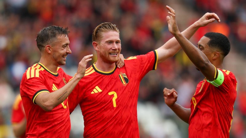 Kantersieg! Belgien fertigt ÖFB-Testgegner Tunesien ab