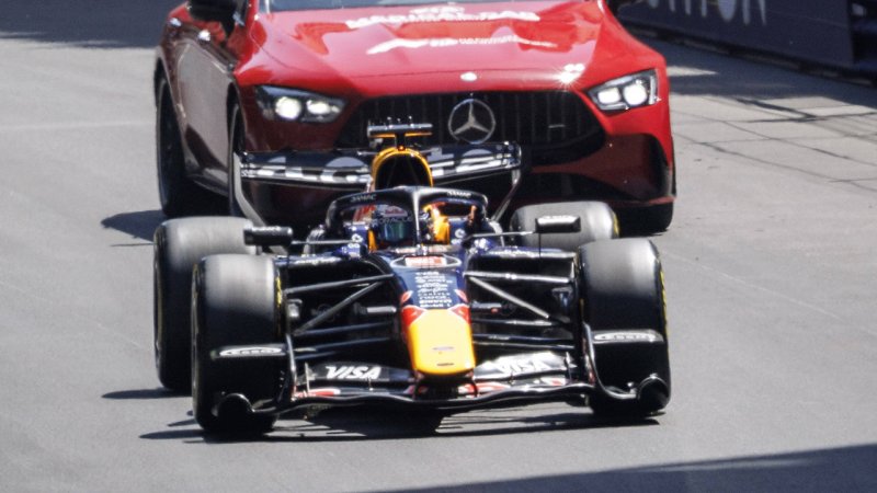 Aus! Max Verstappen kommt in Monaco nur eine Runde weit