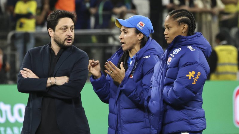 Acht Mal Rot! Chaos-Testspiel für Brasiliens Frauenteam