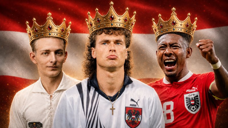Ranking: Österreichs größte Fußballer aller Zeiten
