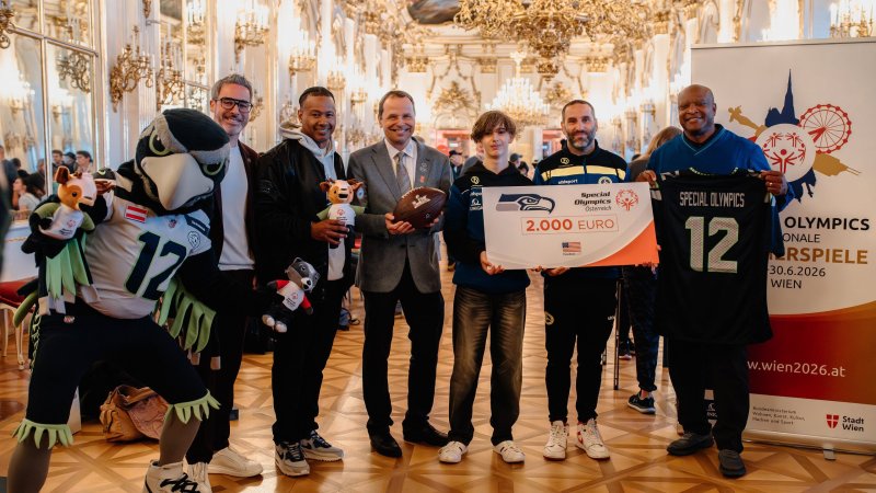 Seattle Seahawks setzen Zeichen mit Special Olympics Österreich