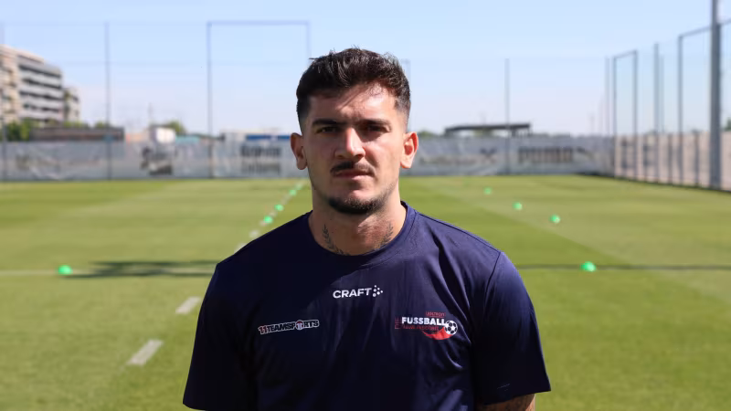 Die Teilnehmer am Camp für vertragslose Spieler 2026