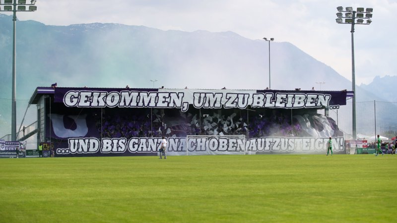Klare Botschaft: Das ist das neue Heimtrikot von Austria Salzburg