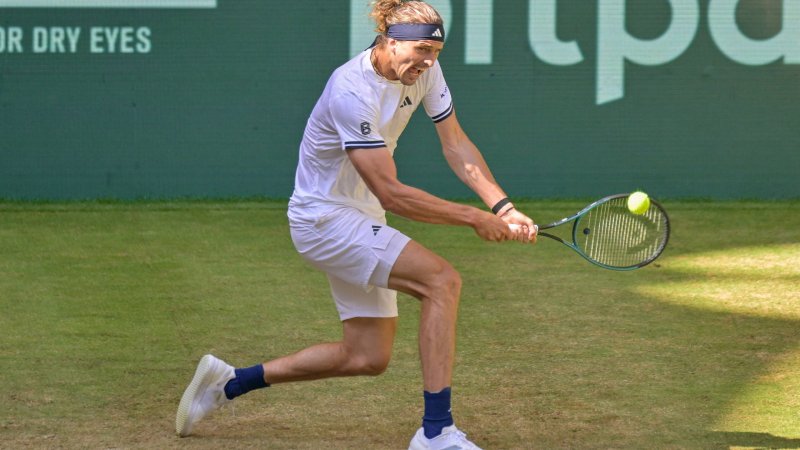 Tennis LIVE - Zverev gegen Collignon im Halle-Viertelfinale