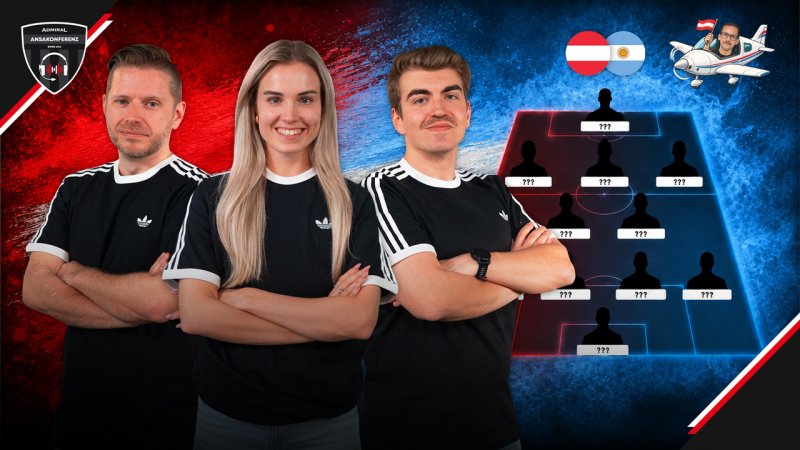 So würden wir gegen Argentinien spielen