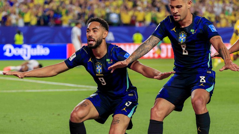 Cunha-Doppelpack! Brasilien erfüllt Favoritenrolle gegen Haiti