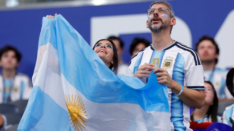 Die besten Fan-Bilder zum WM-Hit Österreich gegen Argentinien