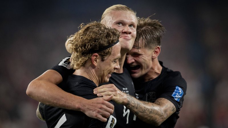 Haaland führt Norwegen in die KO-Phase