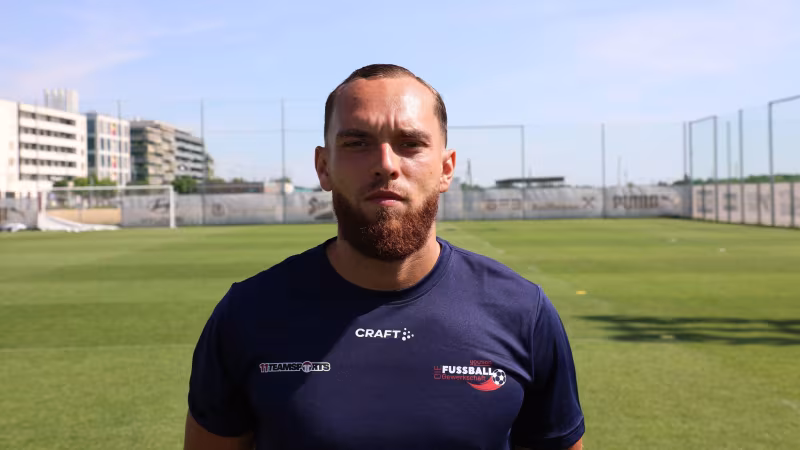 Die Teilnehmer am Camp für vertragslose Spieler 2026