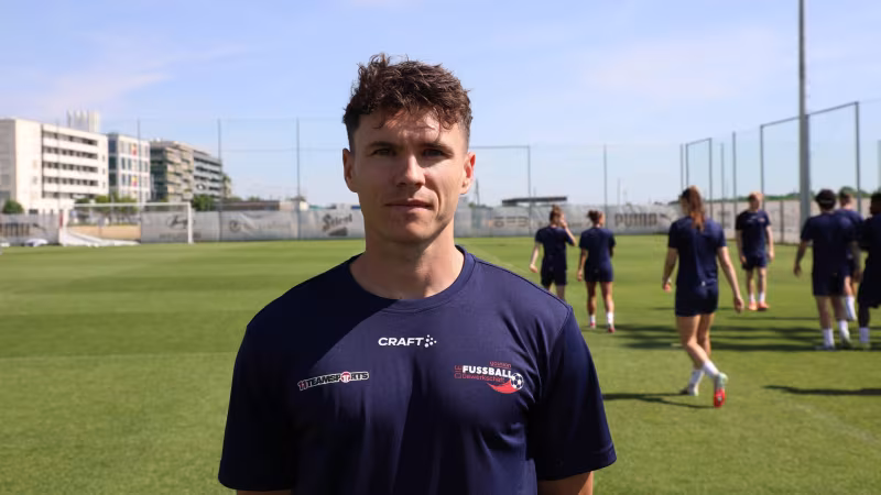 Die Teilnehmer am Camp für vertragslose Spieler 2026