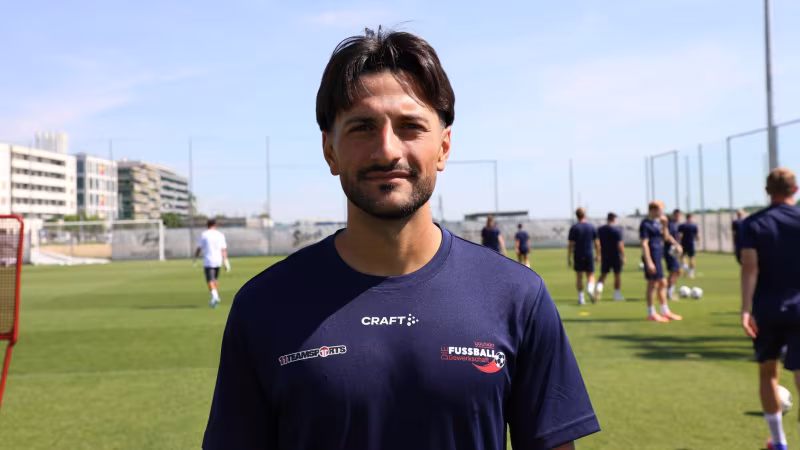 Die Teilnehmer am Camp für vertragslose Spieler 2026