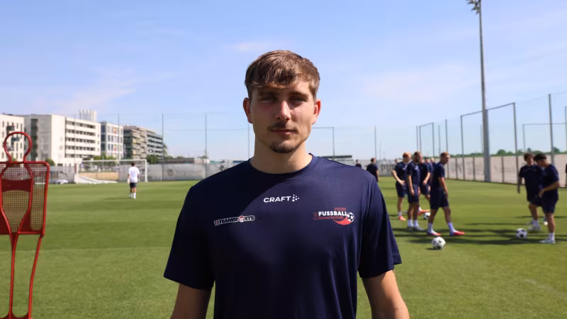 Die Teilnehmer am Camp für vertragslose Spieler 2026