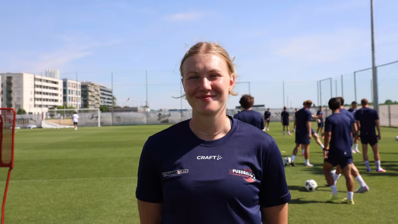 Die Teilnehmer am Camp für vertragslose Spieler 2026
