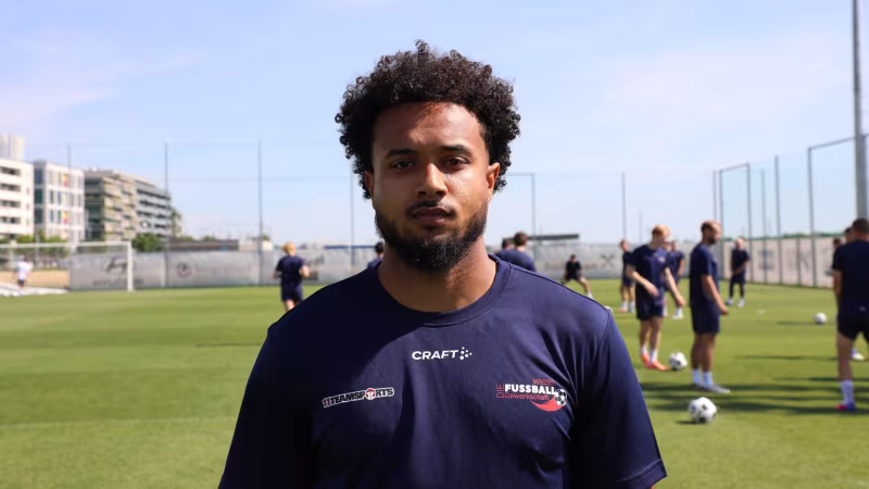 Die Teilnehmer am Camp für vertragslose Spieler 2026