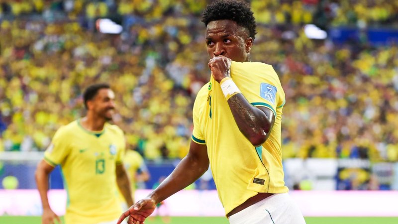 Vini-Doppelpack und Neymar-Comeback: Brasilien holt Gruppensieg