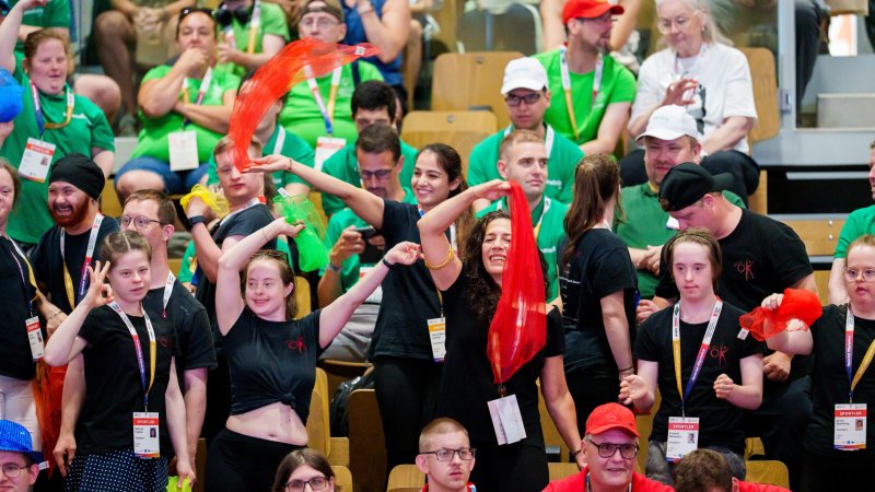Diashow: Ein bewegender Auftakt für Special Olympics