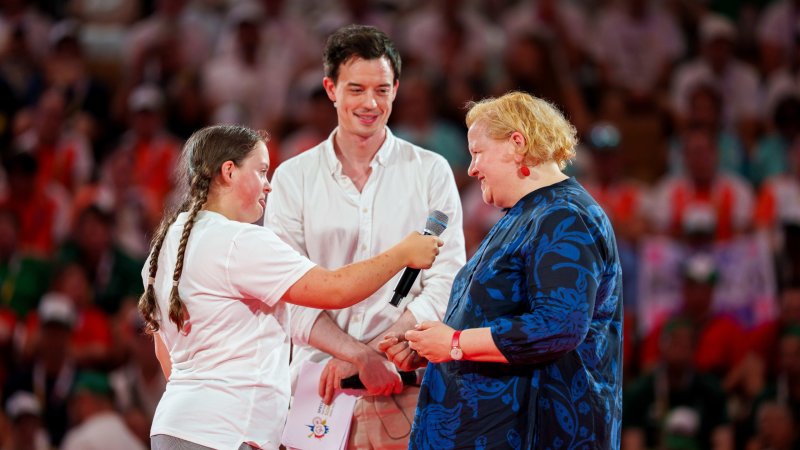 Diashow: Ein bewegender Auftakt für Special Olympics