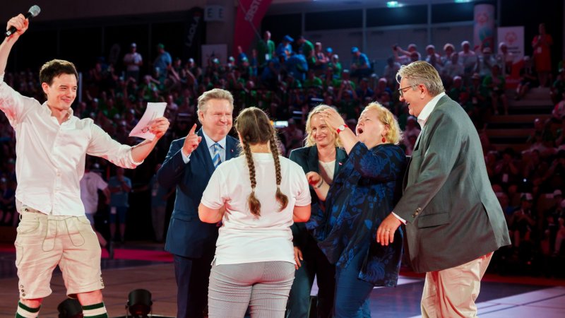 Diashow: Ein bewegender Auftakt für Special Olympics