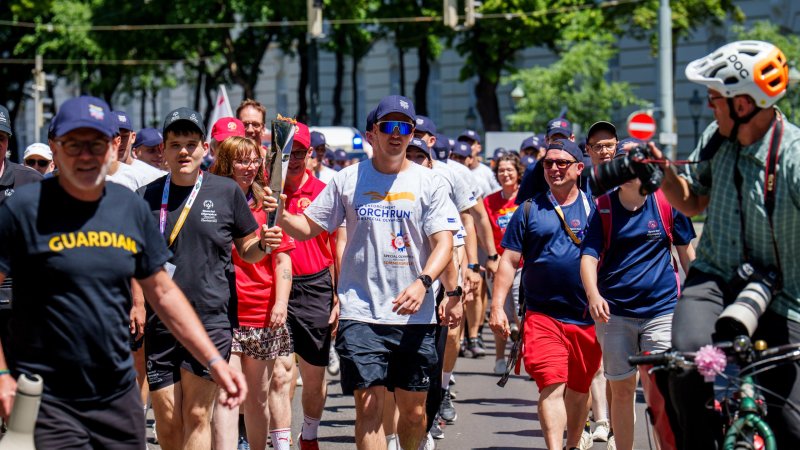 Diashow: Ein bewegender Auftakt für Special Olympics