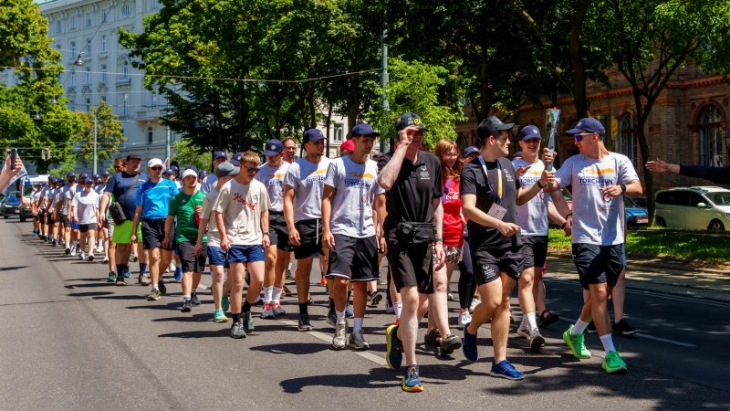 Diashow: Ein bewegender Auftakt für Special Olympics
