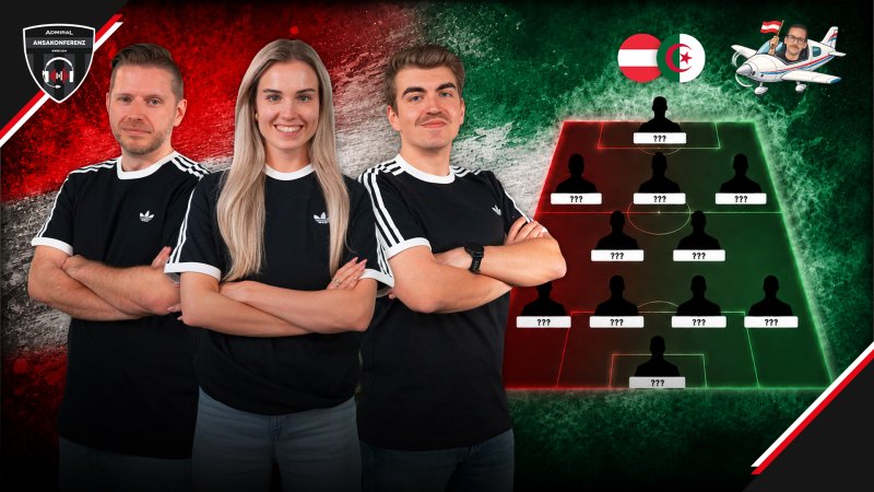 Mit dieser ÖFB-Elf gegen Algerien!