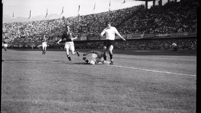 Bilder: Die Hitzeschlacht von Lausanne 1954