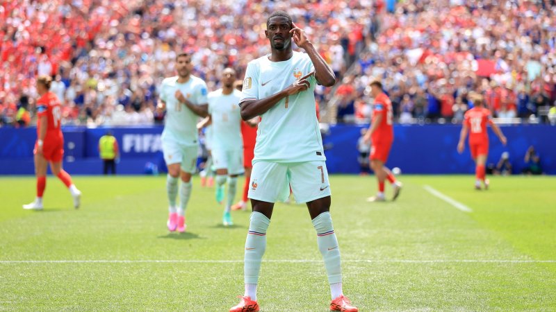 VIDEO: Weltfußballer Dembele trifft dreifach gegen Norwegen