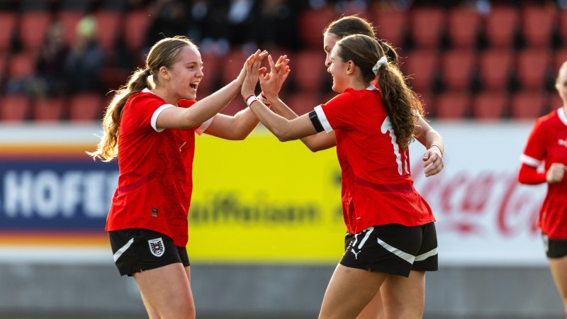 Österreichs U19-Frauen feiern Auftaktsieg bei EM gegen Island