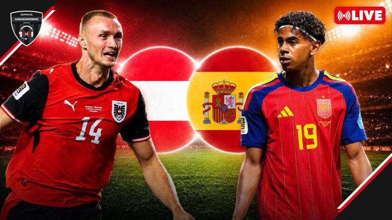 WM-Watchparty LIVE: Österreich gegen Spanien