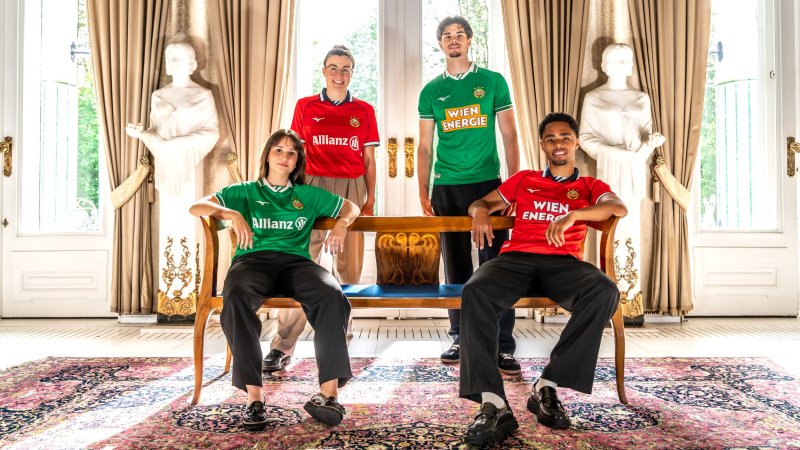 Das ist das neue Rapid-Trikot!