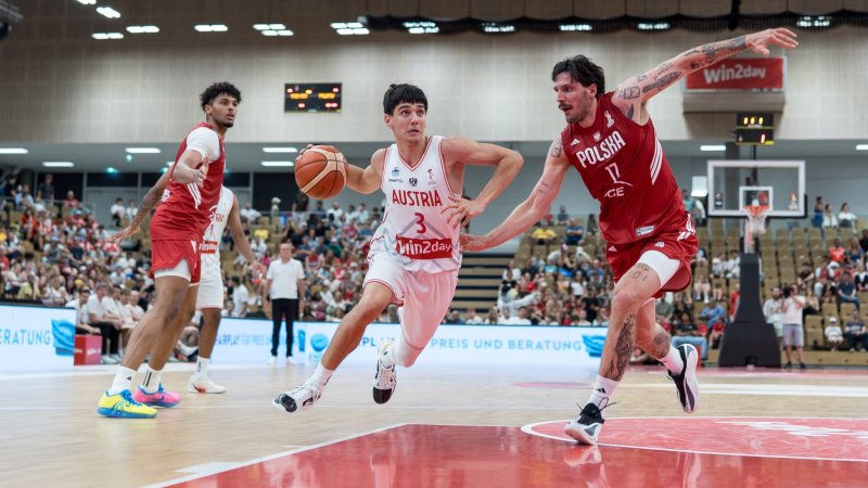Basketball: Österreich in WM-Quali gegen Polen chancenlos