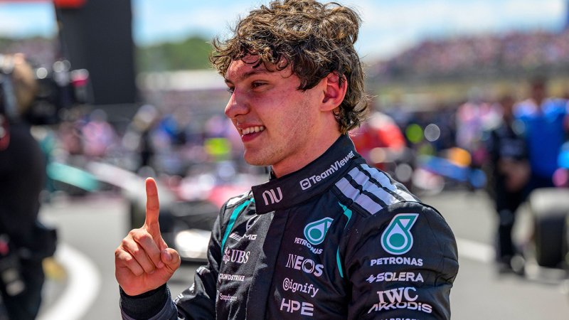 Wie in Spielberg: Mercedes-Polesetter von den Ferraris gejagt