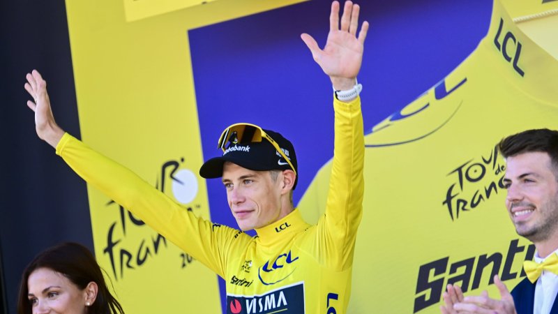 Tour-Auftakt: Vingegaard und Visma gewinnen Team-Zeitfahren