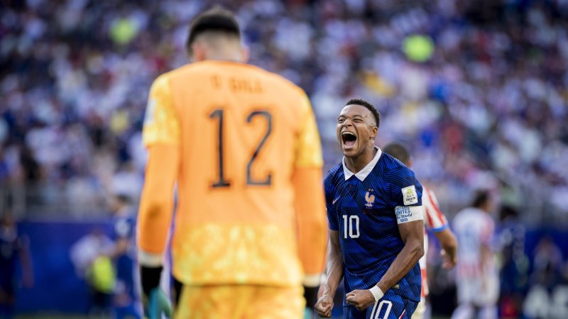 VIDEO: Mbappe erlöst Frankreich gegen Paraguay