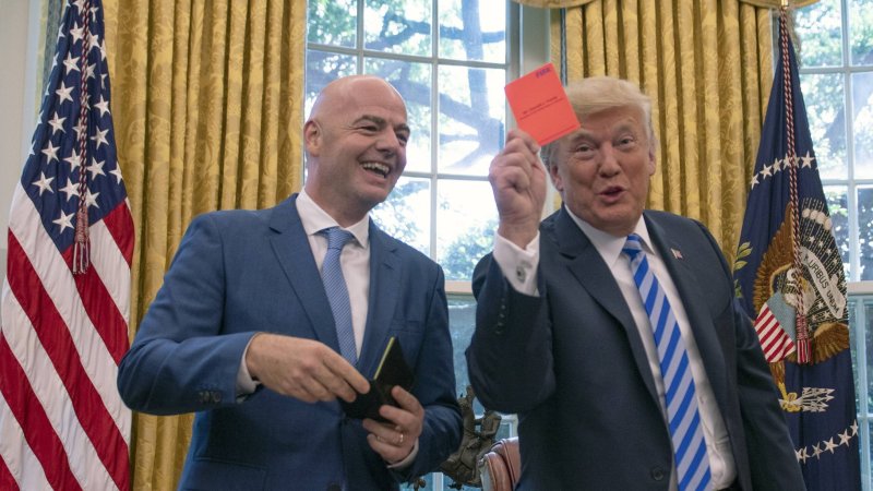 Berichte: Trump kontaktierte Infantino wegen Balogun