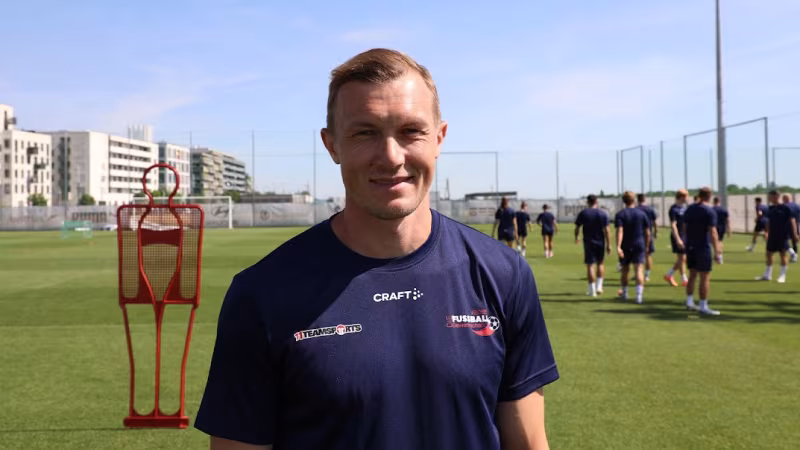 Die Teilnehmer am Camp für vertragslose Spieler 2026