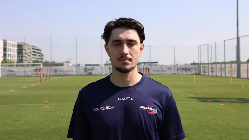 Die Teilnehmer am Camp für vertragslose Spieler 2026