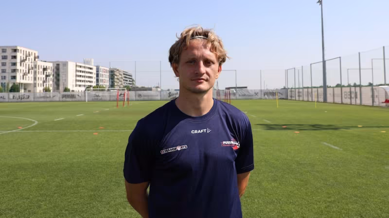 Die Teilnehmer am Camp für vertragslose Spieler 2026