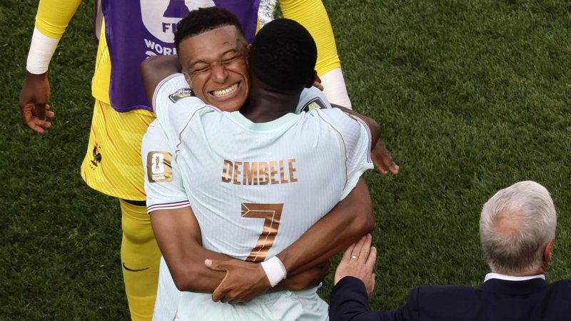 Im Video: Mbappe und Dembele führen Frankreich zum Sieg