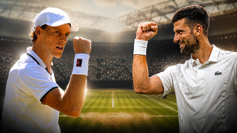 Wimbledon-Halbfinale heute: Jannik Sinner - Novak Djokovic