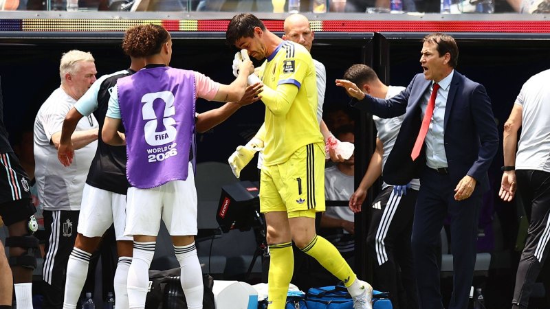 Courtois ausgewechselt? "War die Entscheidung des Trainers"