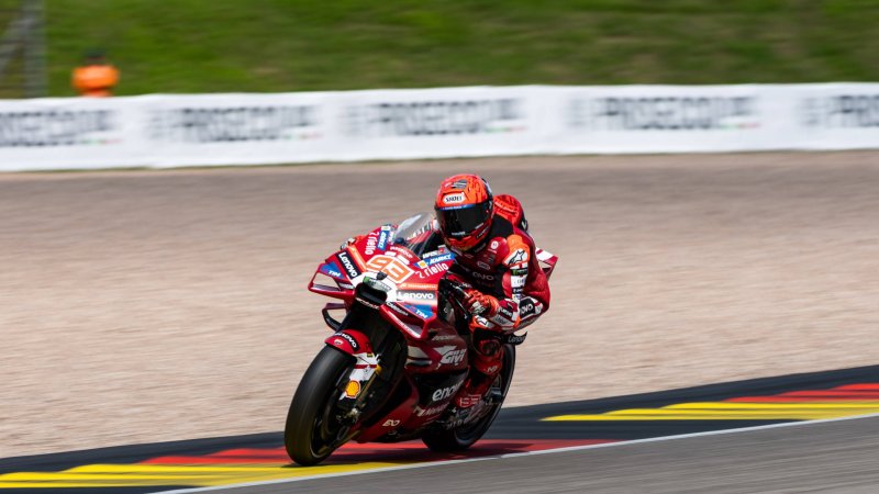 Marquez-Doppelsieg beim Sprint am Sachsenring